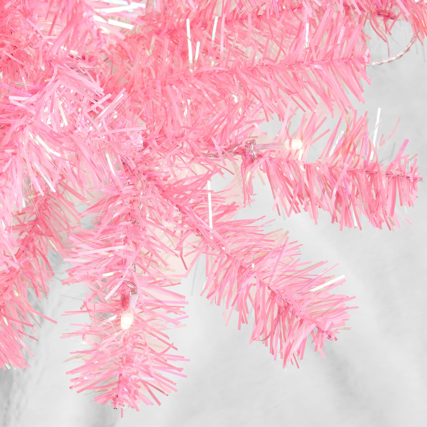 Pre-lit Colorful Mini Spruce Christmas Tree w/ LED Lights - 4ft