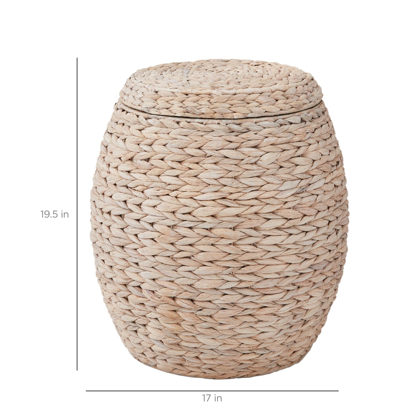 Multipurpose Hyacinth Storage Tote Basket