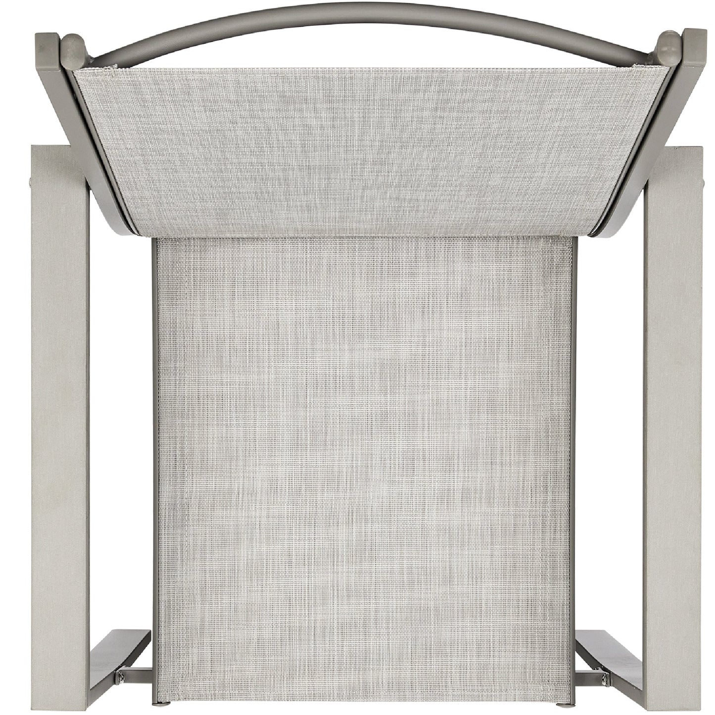 4-Piece Textilene Outdoor Conversation Set w/ Cushions, Table