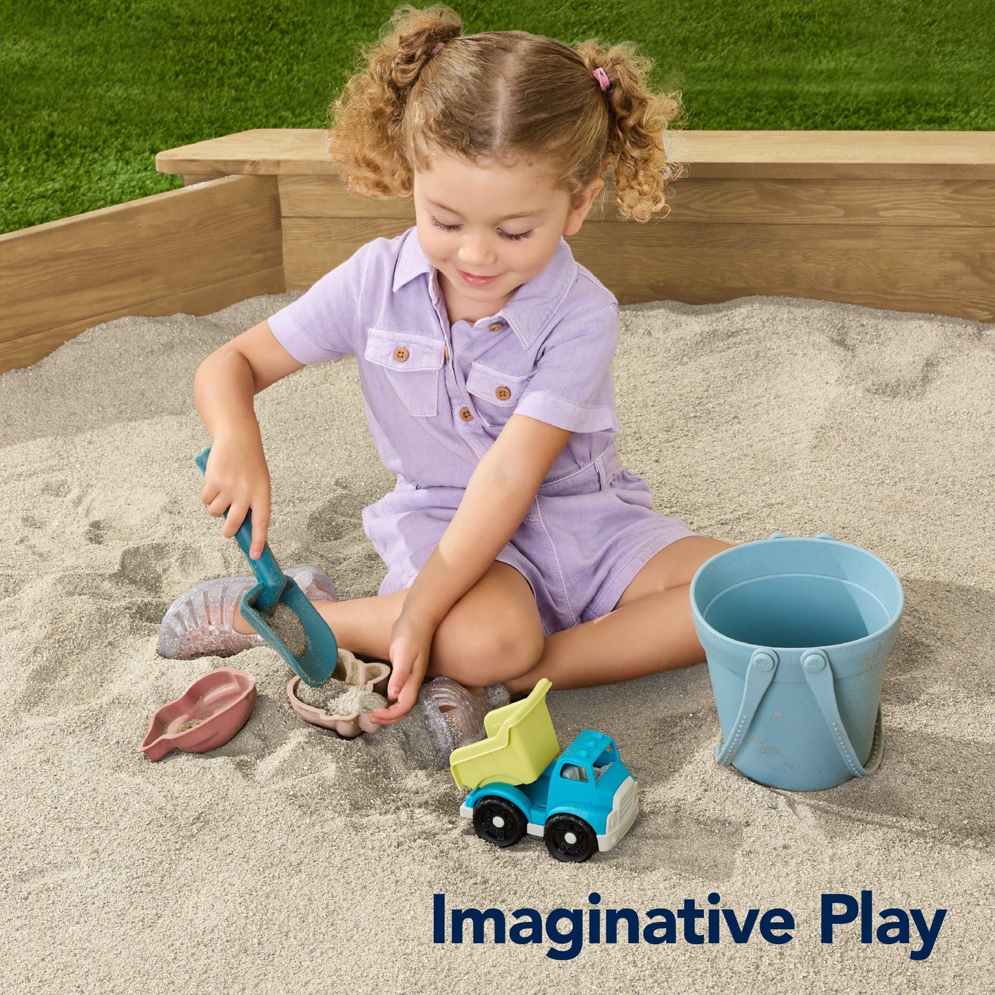 Kid's Wooden Octagonal Sandbox w/ Sand Cover, 4 Reinforced Benches, 8 Seats