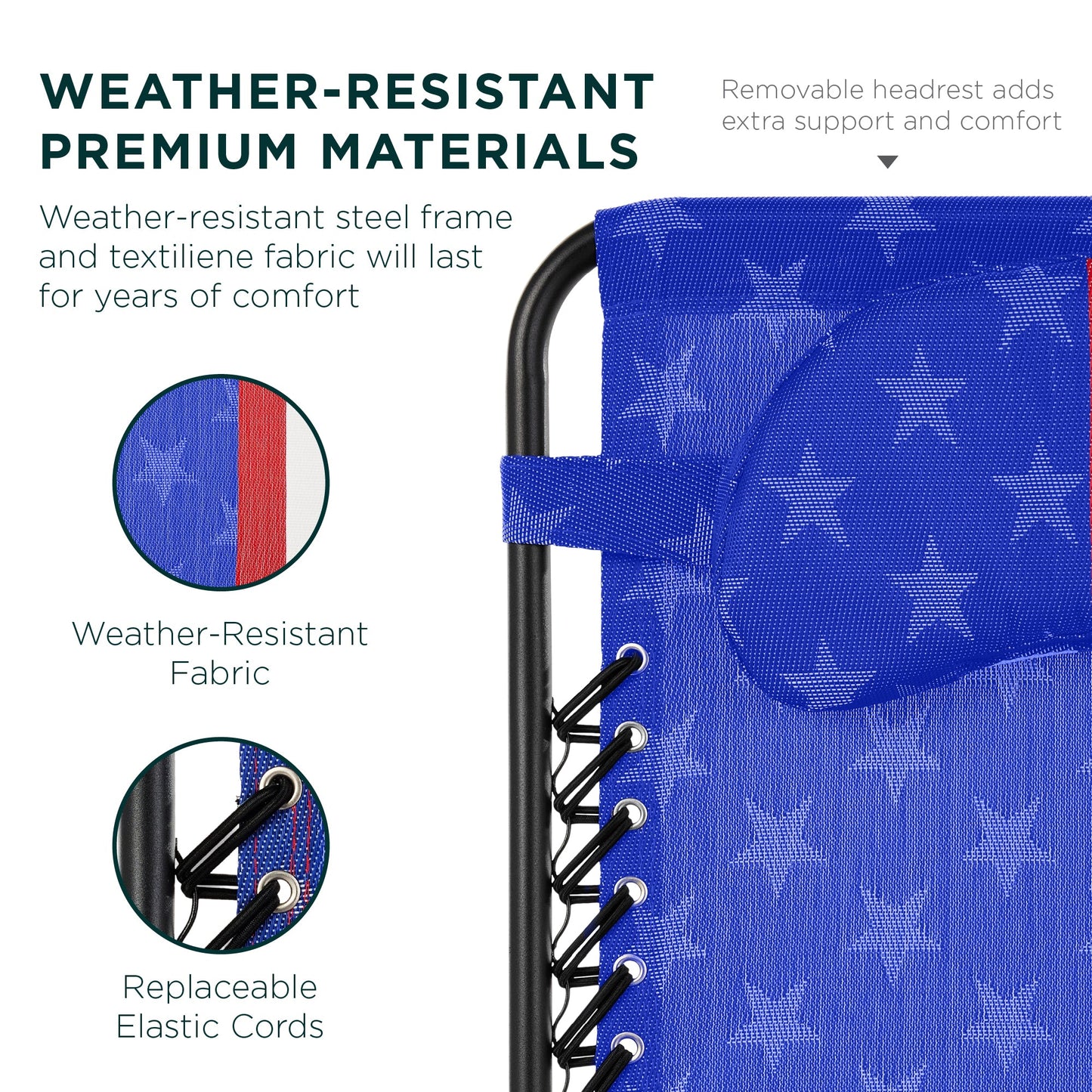 Oversized Reclining Zero Gravity Chair Lounger w/ Cup Holder, Pillow