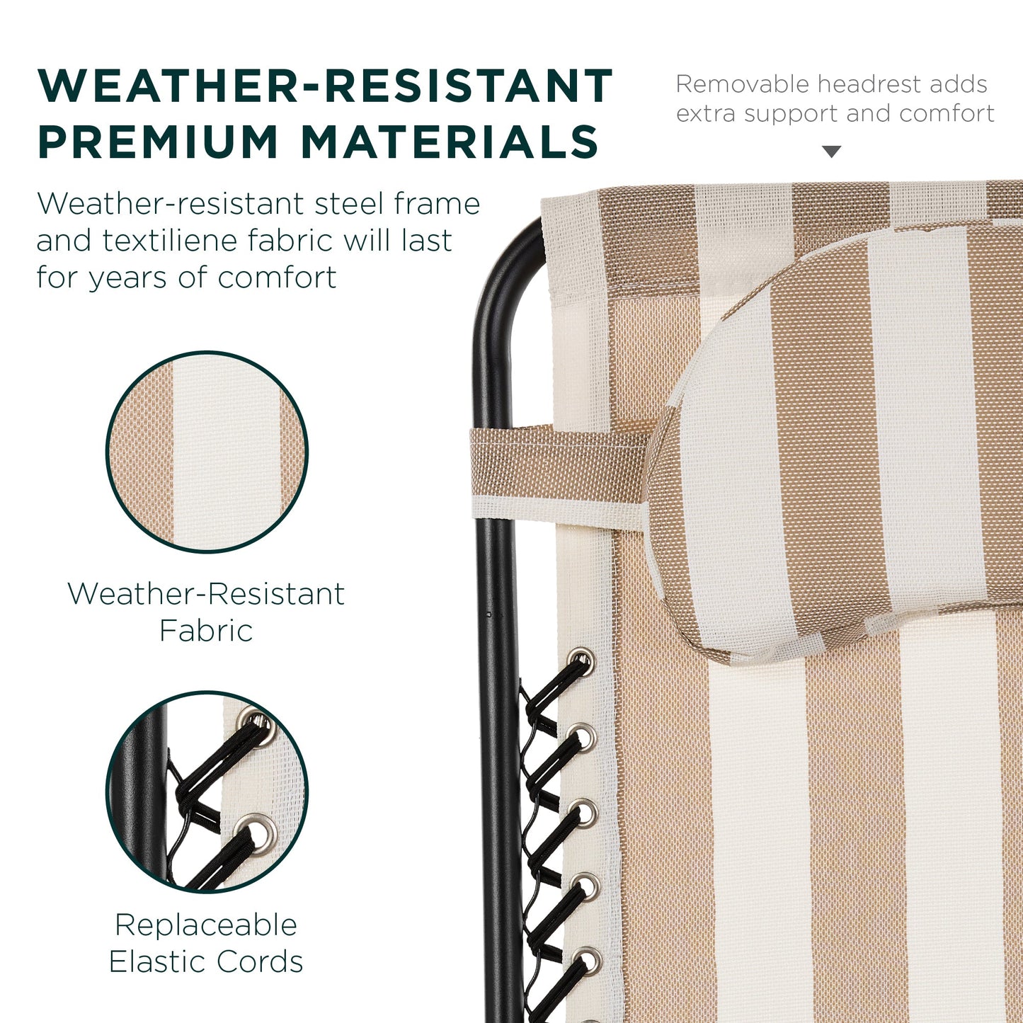 Oversized Reclining Zero Gravity Chair Lounger w/ Cup Holder, Pillow