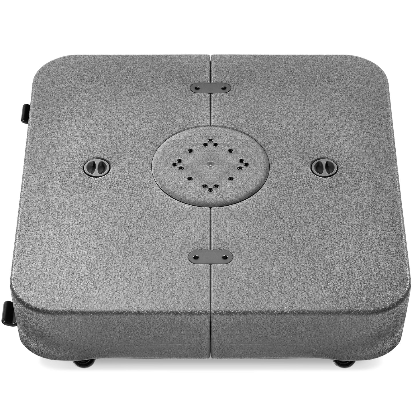 Outdoor Cantilever Base w/ Wheels, Locks, Fillable 330lb Capacity