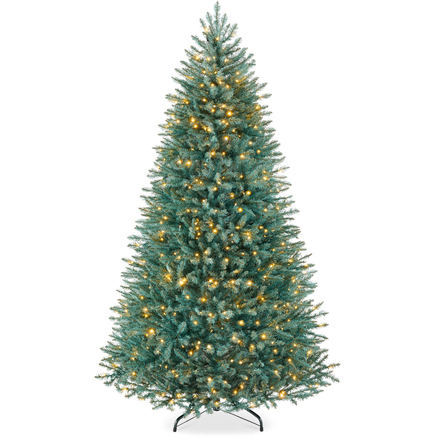 Pre-Lit Premium Artificial Nordic Fir Christmas Tree w/ 2-in-1 Twinkle LEDs